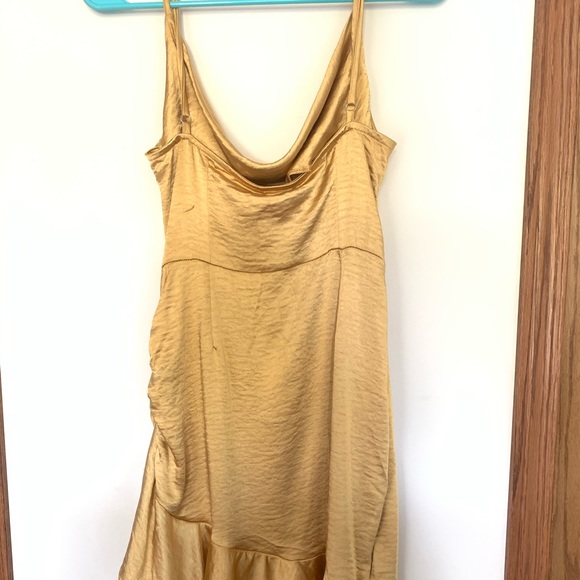 NWT Gold/ Mustard Silk Hello Molly Dress - Picture 6 of 8